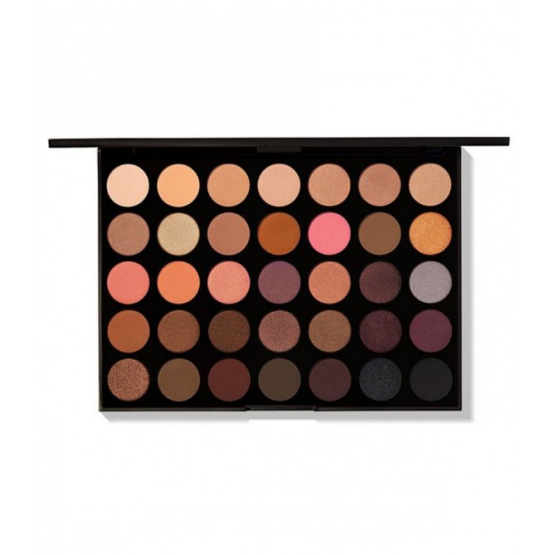 Morphe 35W Warm It Up Eyeshadow Palette 35 colores...