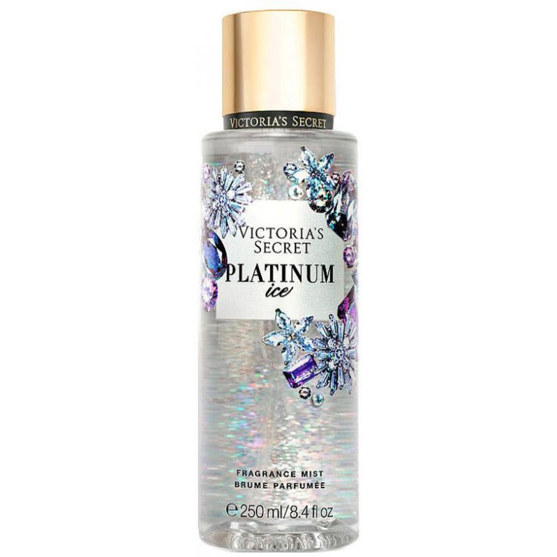 VICTORIA'S SECRET PLATINUM ICE BODY MIST 8.4 FL OZ LIMITED EDITION