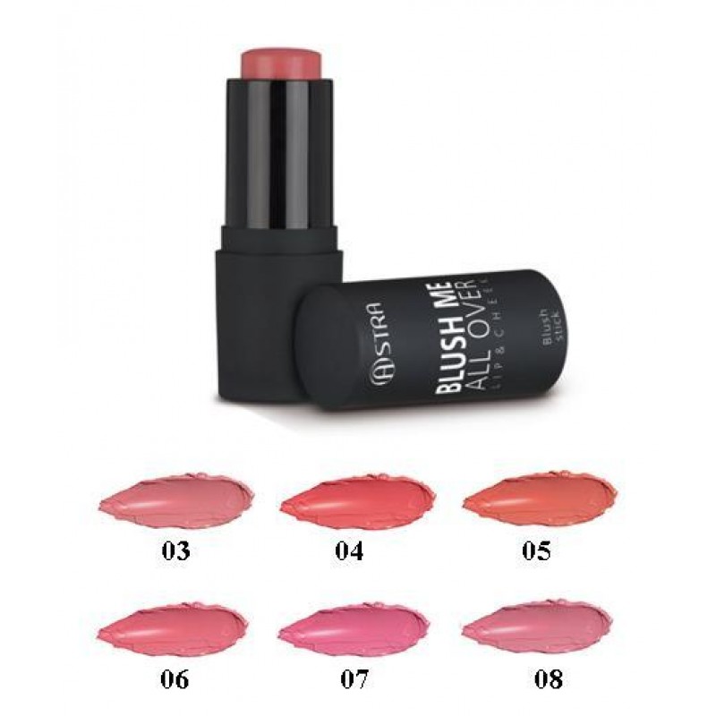 ASTRA All Over Blush Me 07 The Petal Blush Stick C...