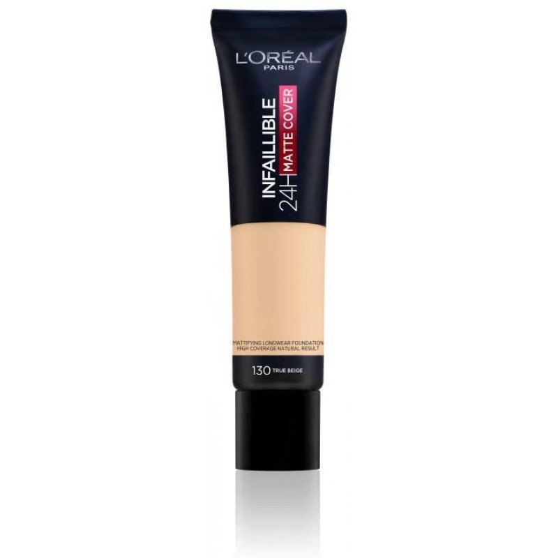 L'oréal Paris 24h Matte Cover Foundation 130 True Beige