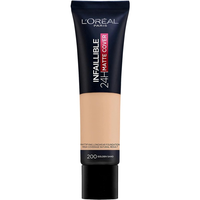 L'Oreal Infallible Matte Cover Foundation 200 Golden Sand