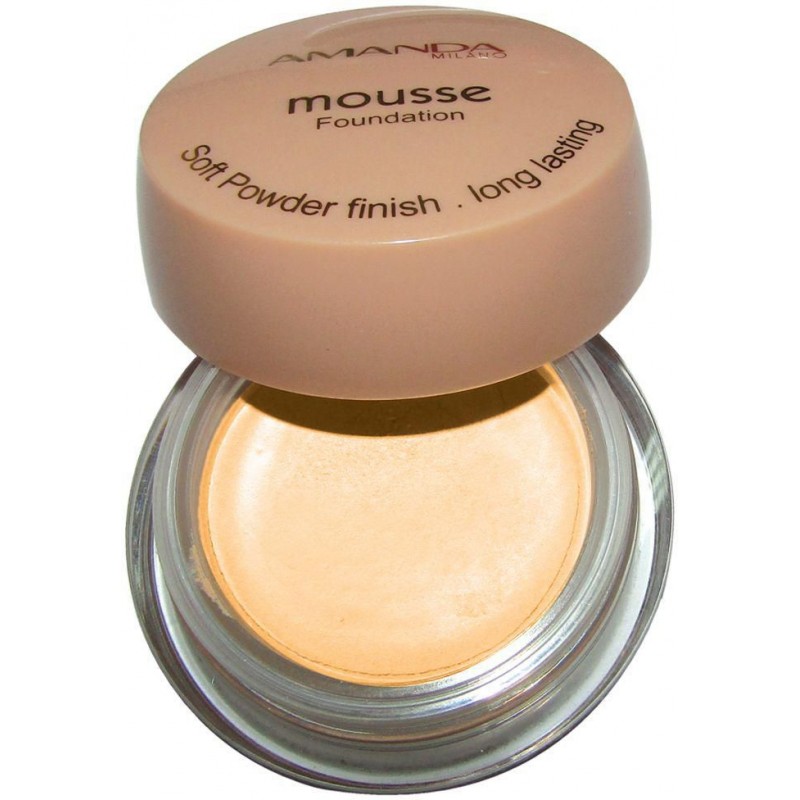 AMANDA MILANO Mousse Face Foundation - 02 Beige, 12 g
