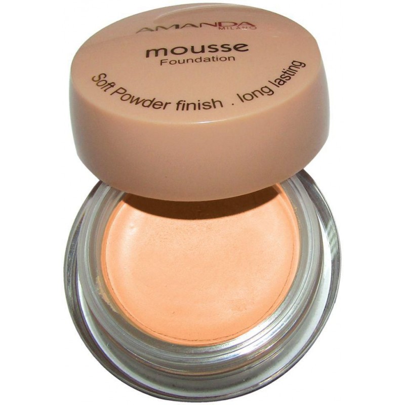 Amanda Milano Mousse Face Foundation - 4 Beige, 12 g