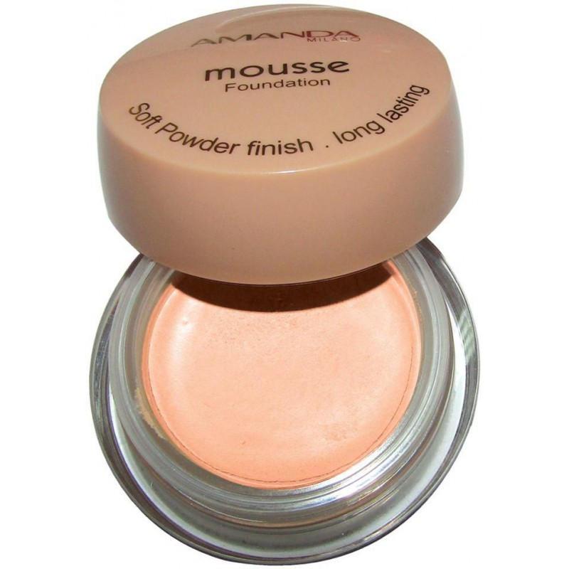 Amanda Milano Mousse Face Foundation - 7 Beige, 12 g