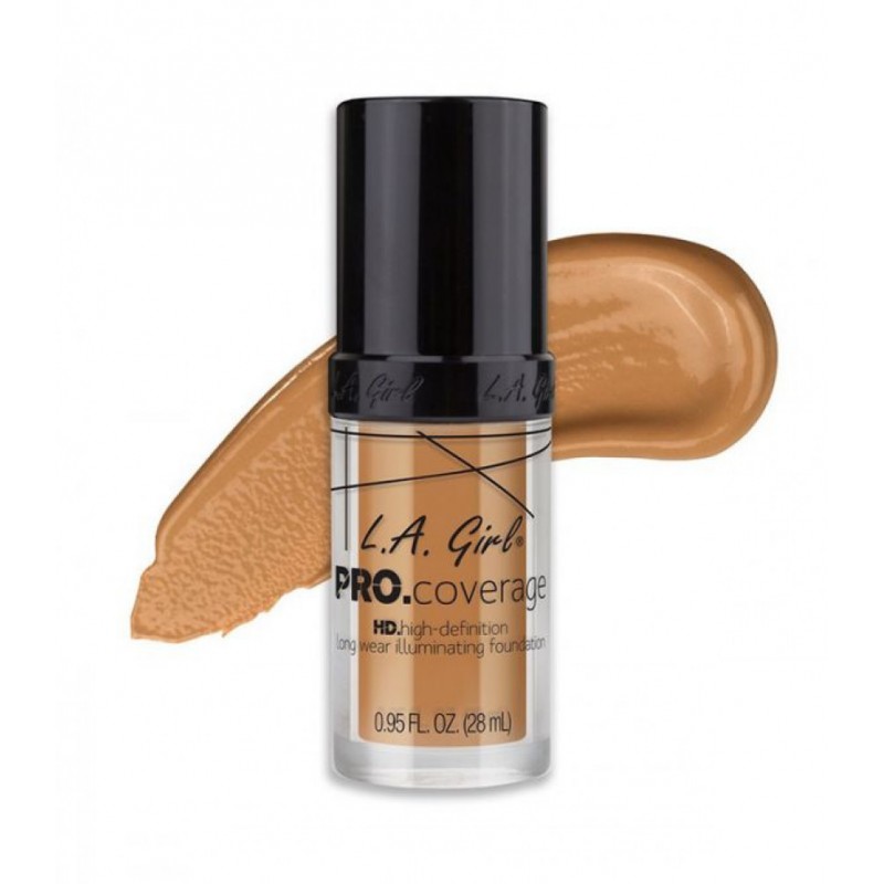 L.A. Girl - Pro Coverage Illuminating Liquid Makeup -  Nude Beige Glm645/ 28 ml
