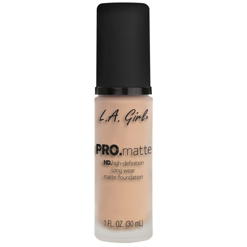 L.A Girl Pro Matte Long Wear Foundation -Porcelain  GLM715/ 30 ml