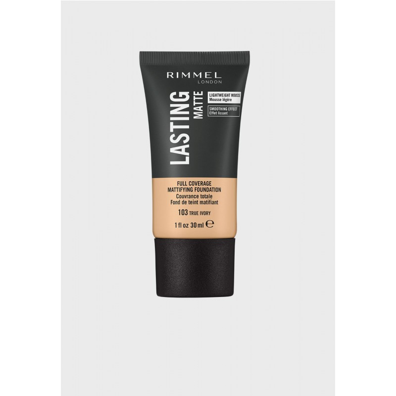 RIMMEL LONDON Lasting Finish Matte Foundation- True Ivory 103