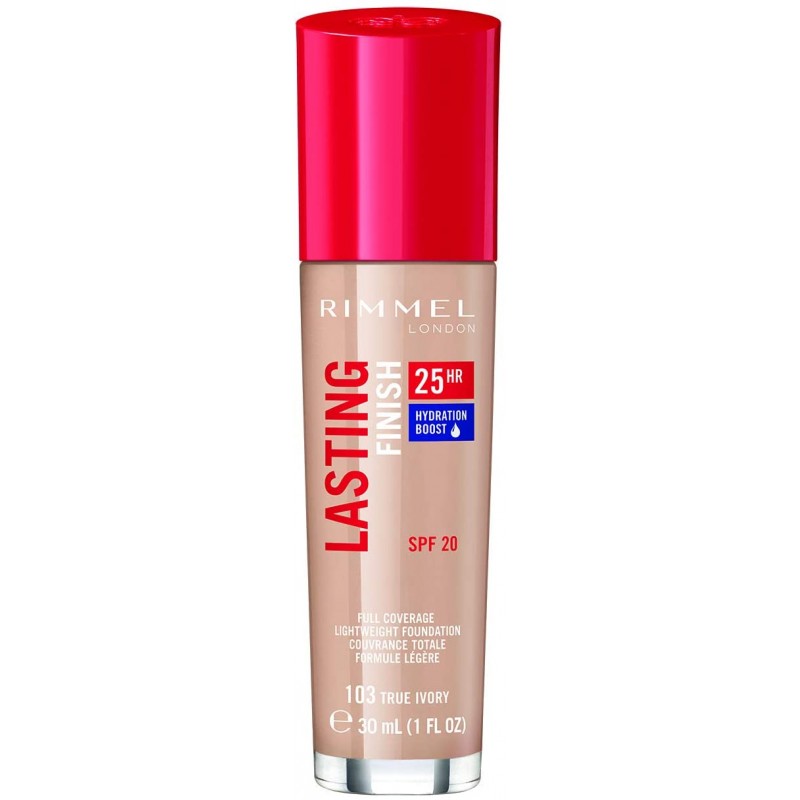 RIMMEL LONDON Lasting Finish 25 Hour Foundation- 103 True Ivory