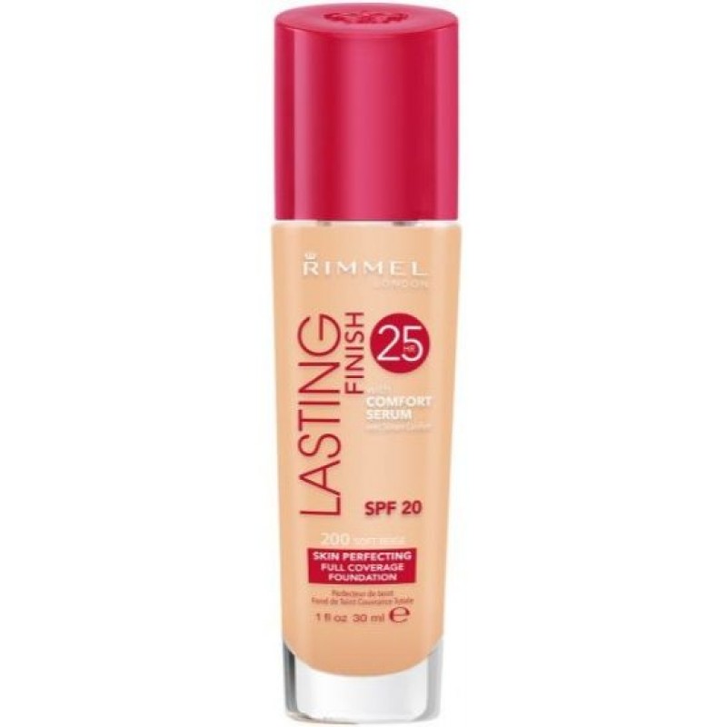 RIMMEL LONDON Lasting Finish 25 Hour Foundation- 200 Soft Beige