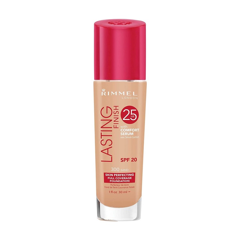 Rimmel London Fondöten - Lasting Finish Foundation 300 Sand 30 ml 