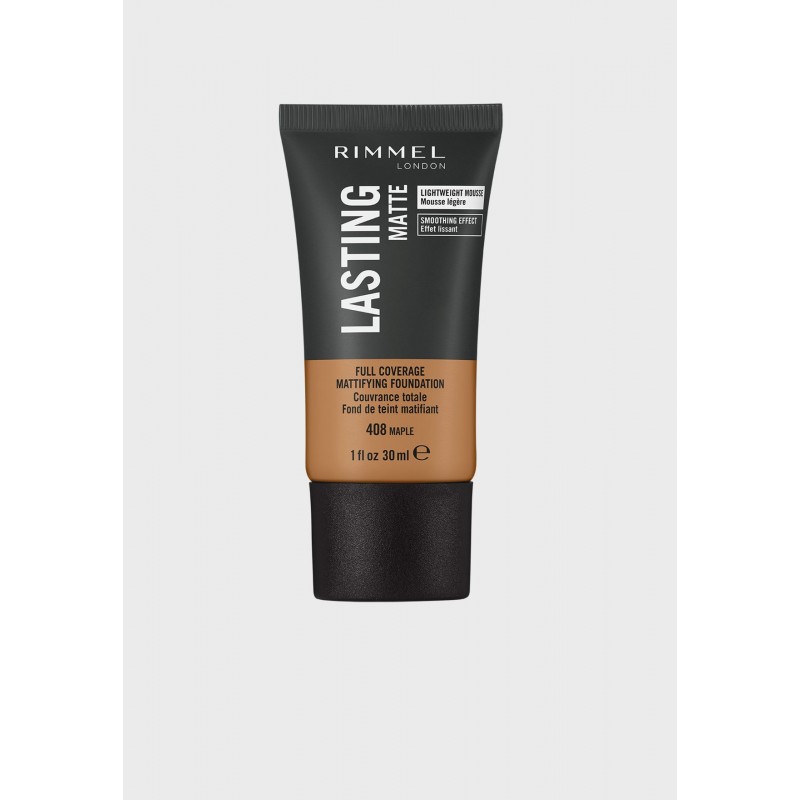 RIMMEL LONDON Lasting Finish Matte Foundation- Maple 408