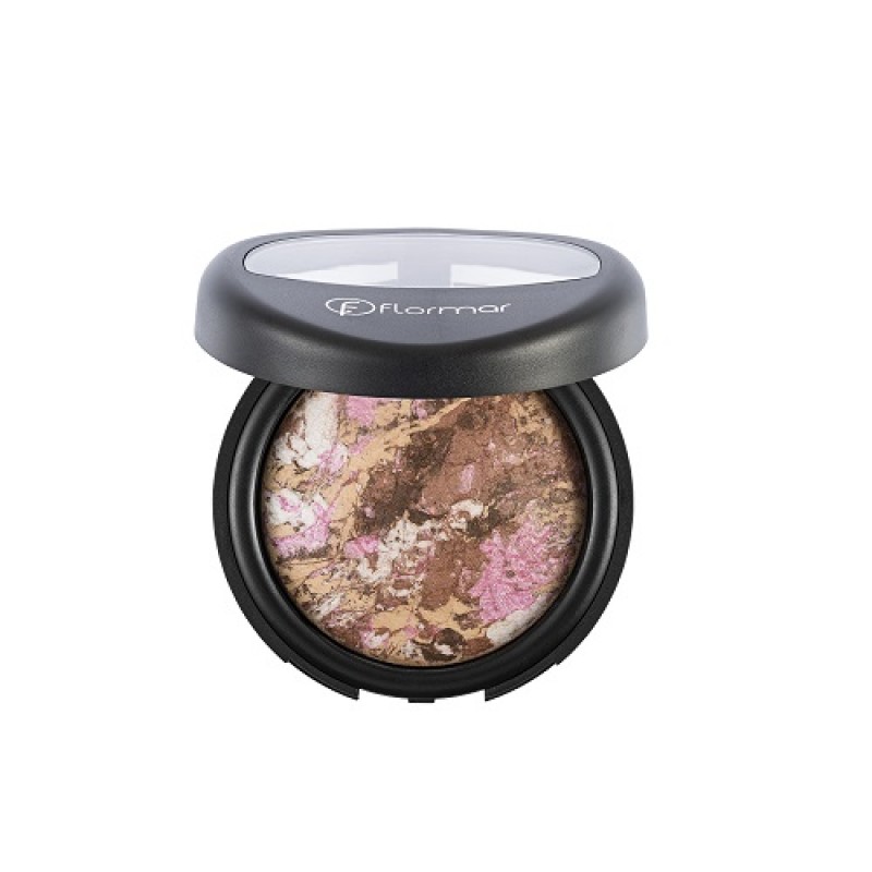 FLORMAR BAKED POWDER – 22 MARBLE BEIGE GOLD 9g