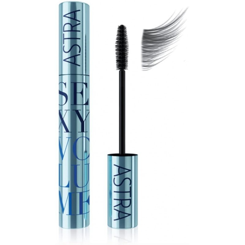 ASTRA Sexy Volume Waterproof Mascara - Deep Black,...