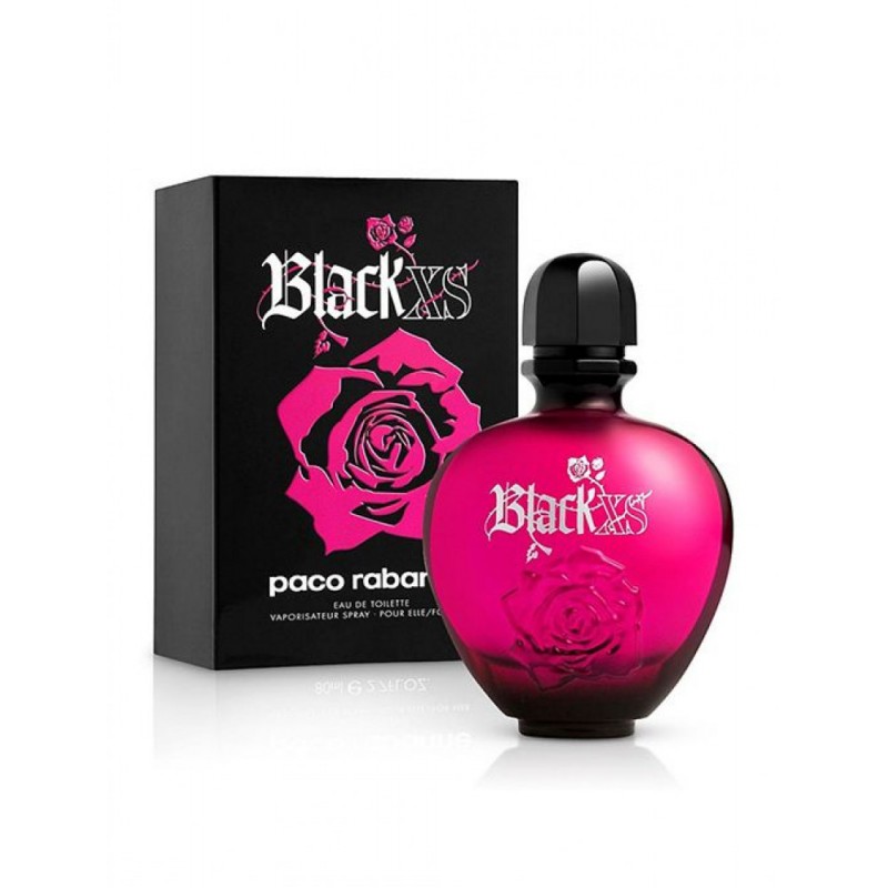 Paco Rabanne Black XS Eau De Toilette Spray for Women 80 ML