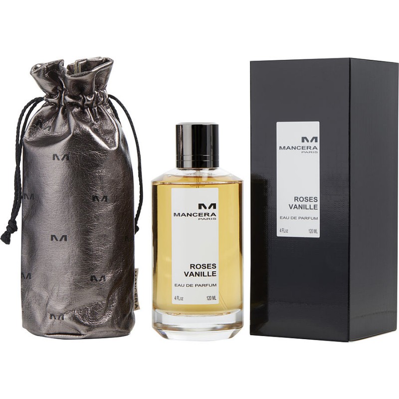 MANCERAUnisex Roses Vanille EDP Spray 4.0 oz (120 ml)