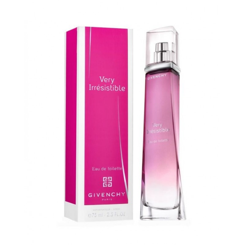GIVENCHY VERY IRRESISTIBLE 2.5 EAU DE TOILETTE SPRAY FOR WOMEN 75ml