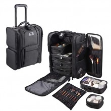 Beauty Tools Pouch Carrier BT102 Trolley Makeup Bag - Black