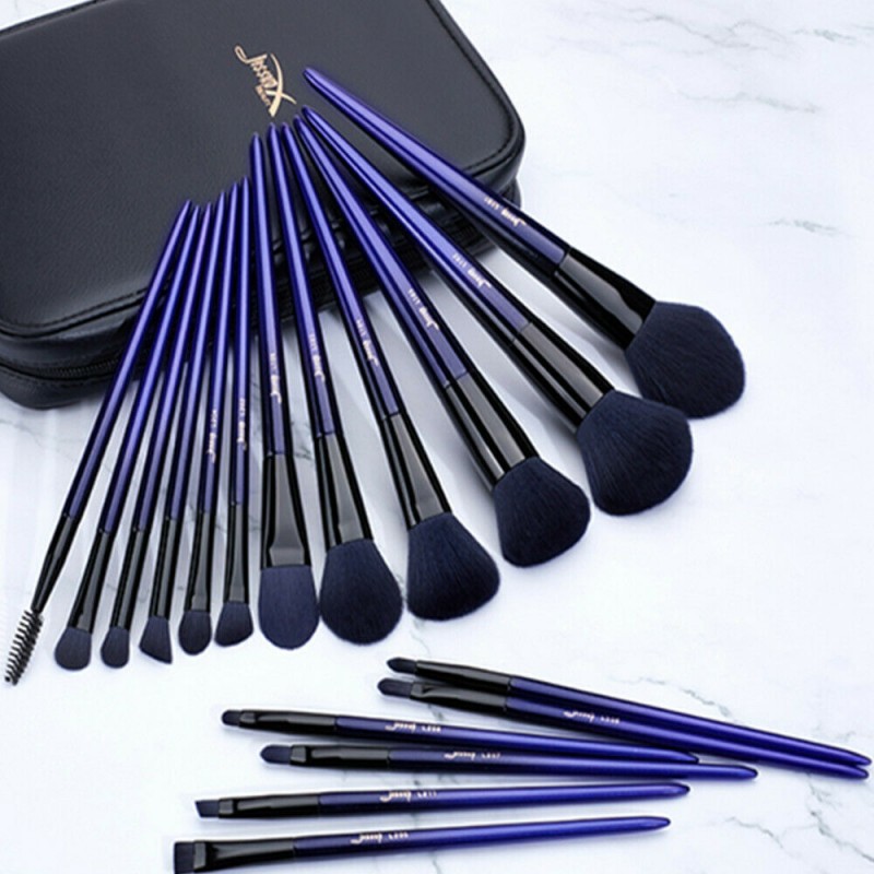 JESSUP T263 ROYAL BLUE ZESTAW 18 PĘDZLI D MAKIJA�...